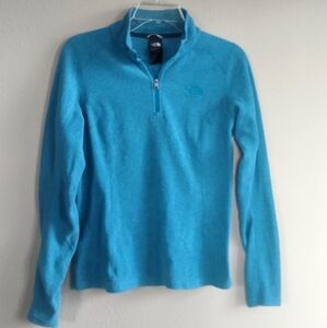 The North Face Size XS Women's Turquoise Quarter Zip Fleece